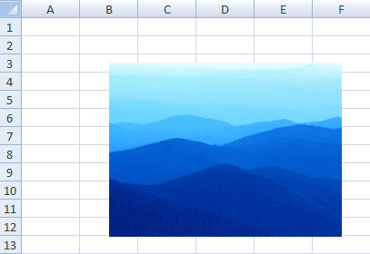 Spreadsheet Picture - Starting Anchor - No Offset